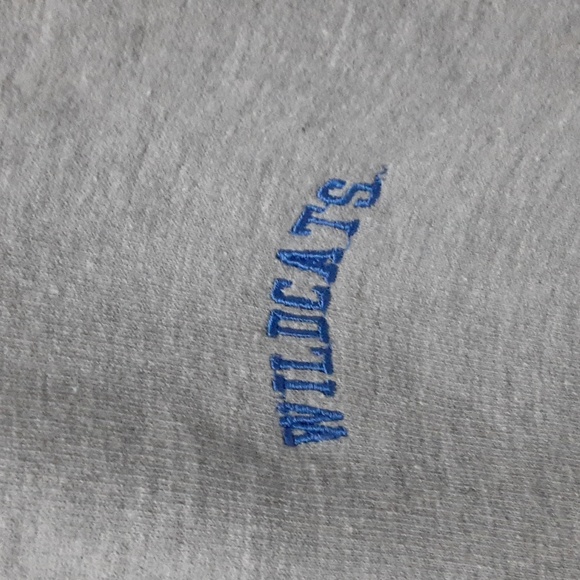 🌹 Starter UK Kentucky wildcats Hoodie. Gray. Boys 16/18 - Picture 4 of 11